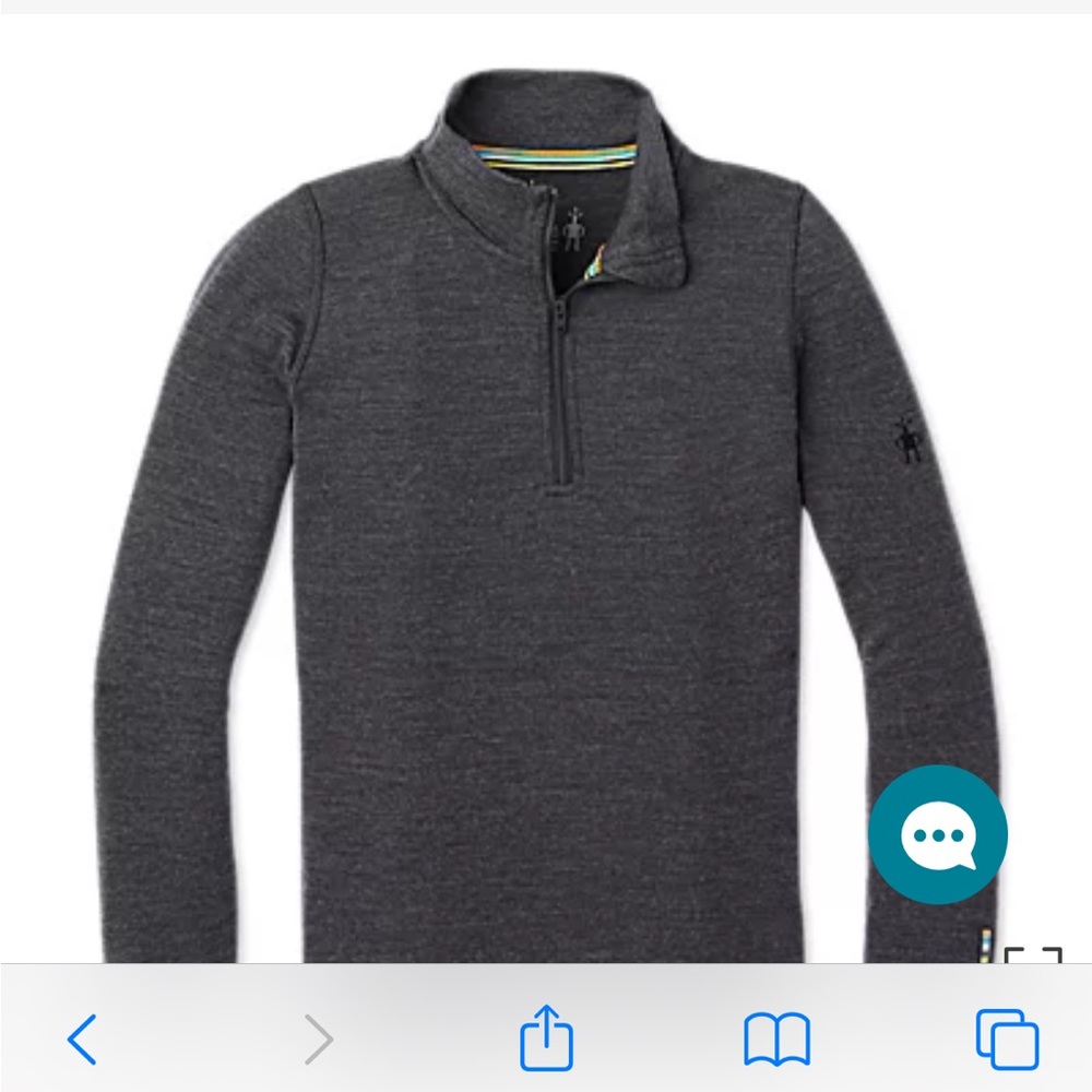 Kids smartwool base layer